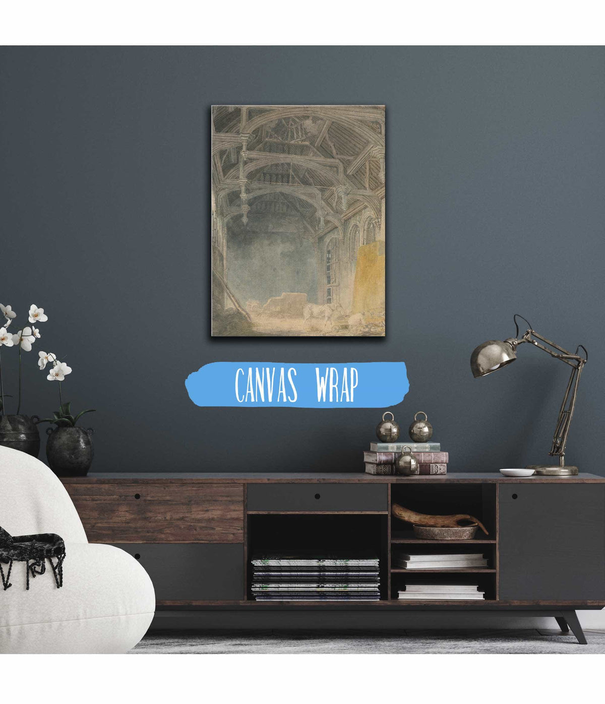 Interior Of St Johns Palace Eltham by Joseph Mallord William Turner