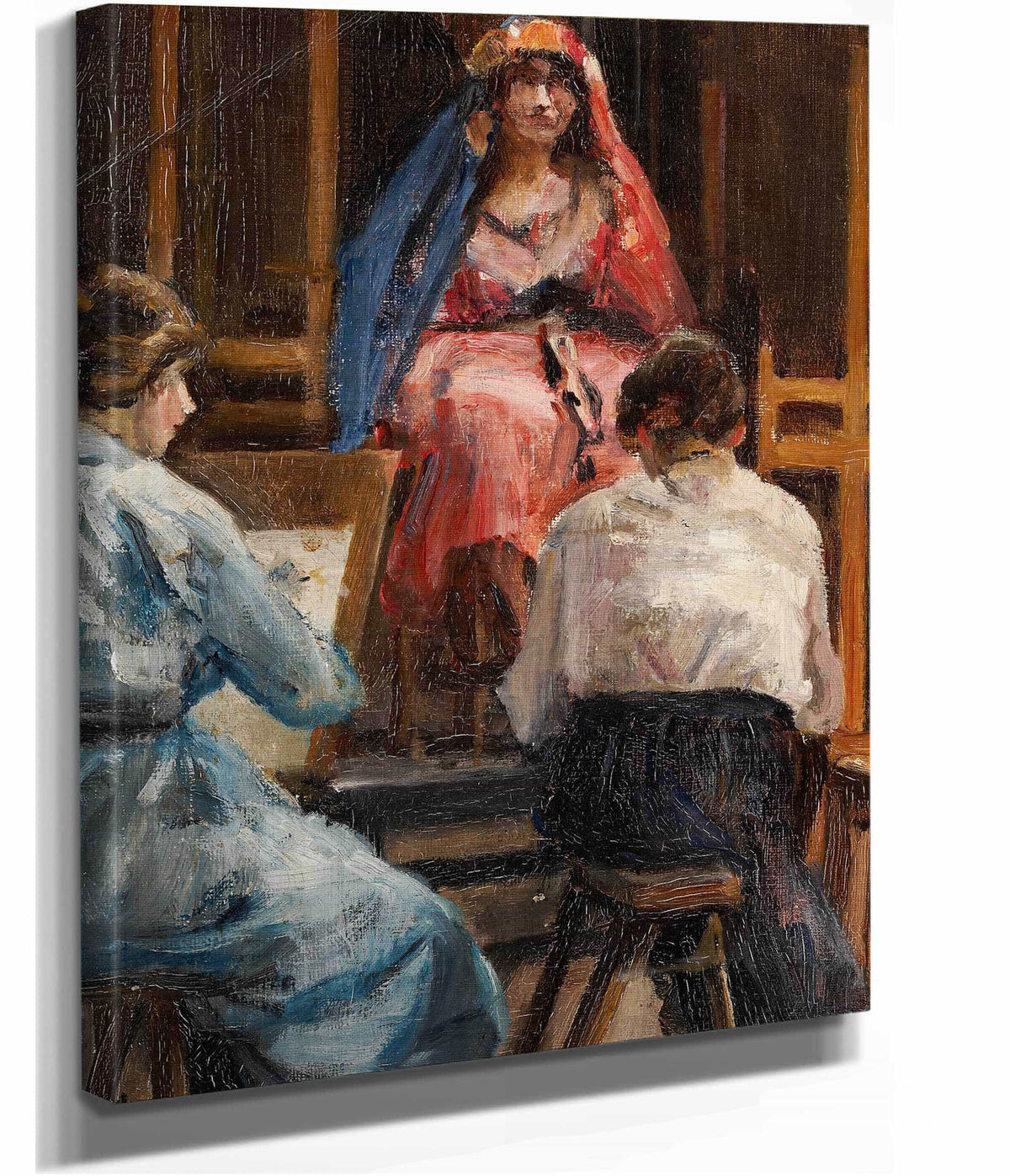 Interior Of The Artists Studio by Sir John Lavery