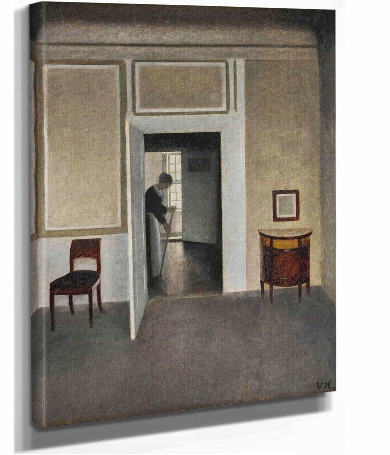 Interior Strandgade by Vilhelm Hammershoi