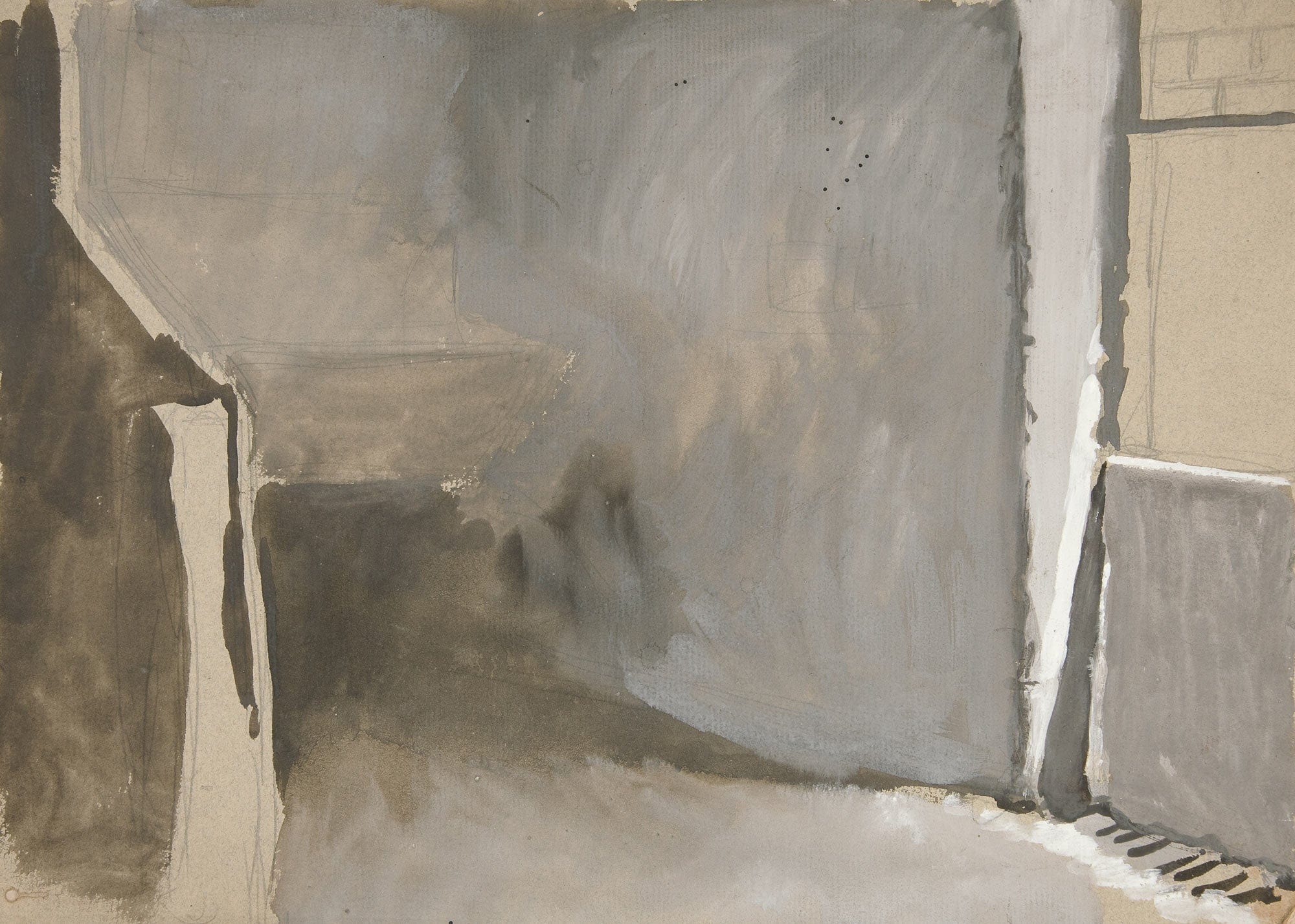 Interior Study by Edwin Austin Abbey