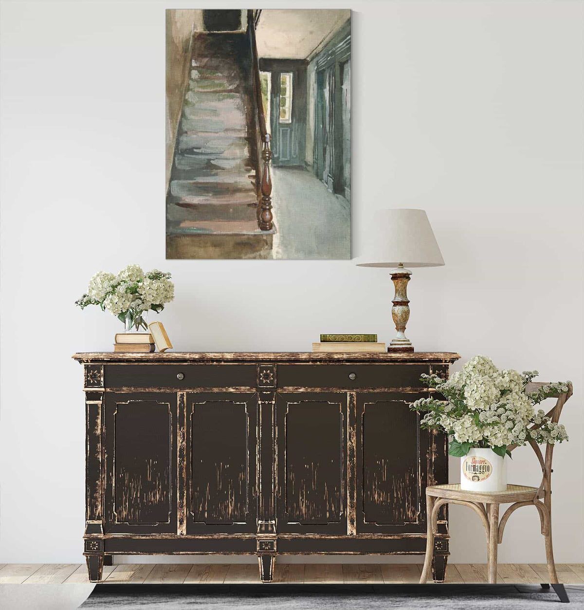 Interior Study by Edwin Austin Abbey