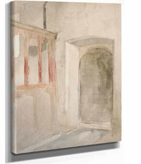 Interior Study by Edwin Austin Abbey