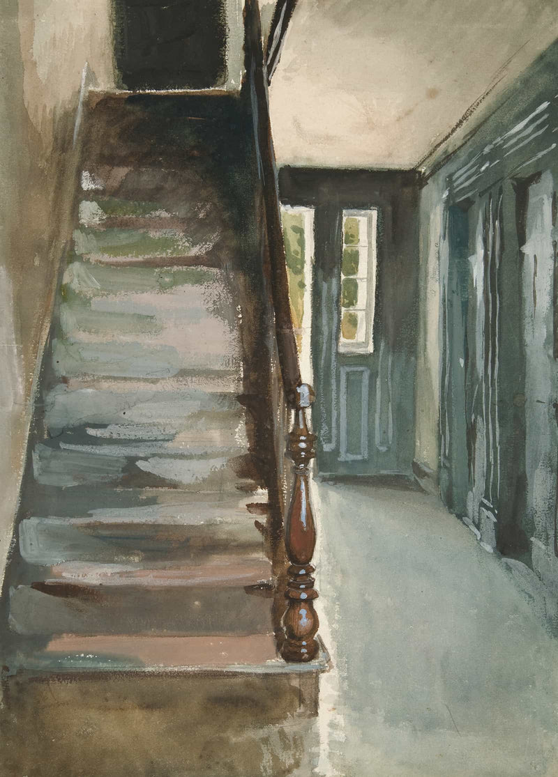 Interior Study by Edwin Austin Abbey
