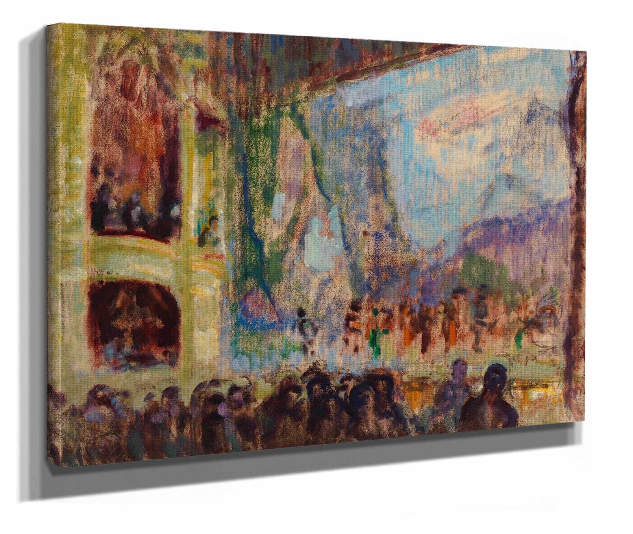 Interior View Of The Finnish Opera by Magnus Enckell