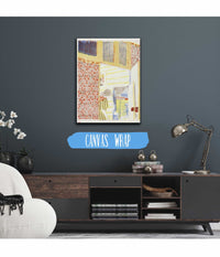 Interior With Pink Wallpaper Iii by Edouard Vuillard