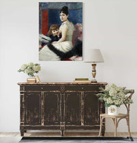 Irene Von Keller With Son Balthasar by Albert Von Keller