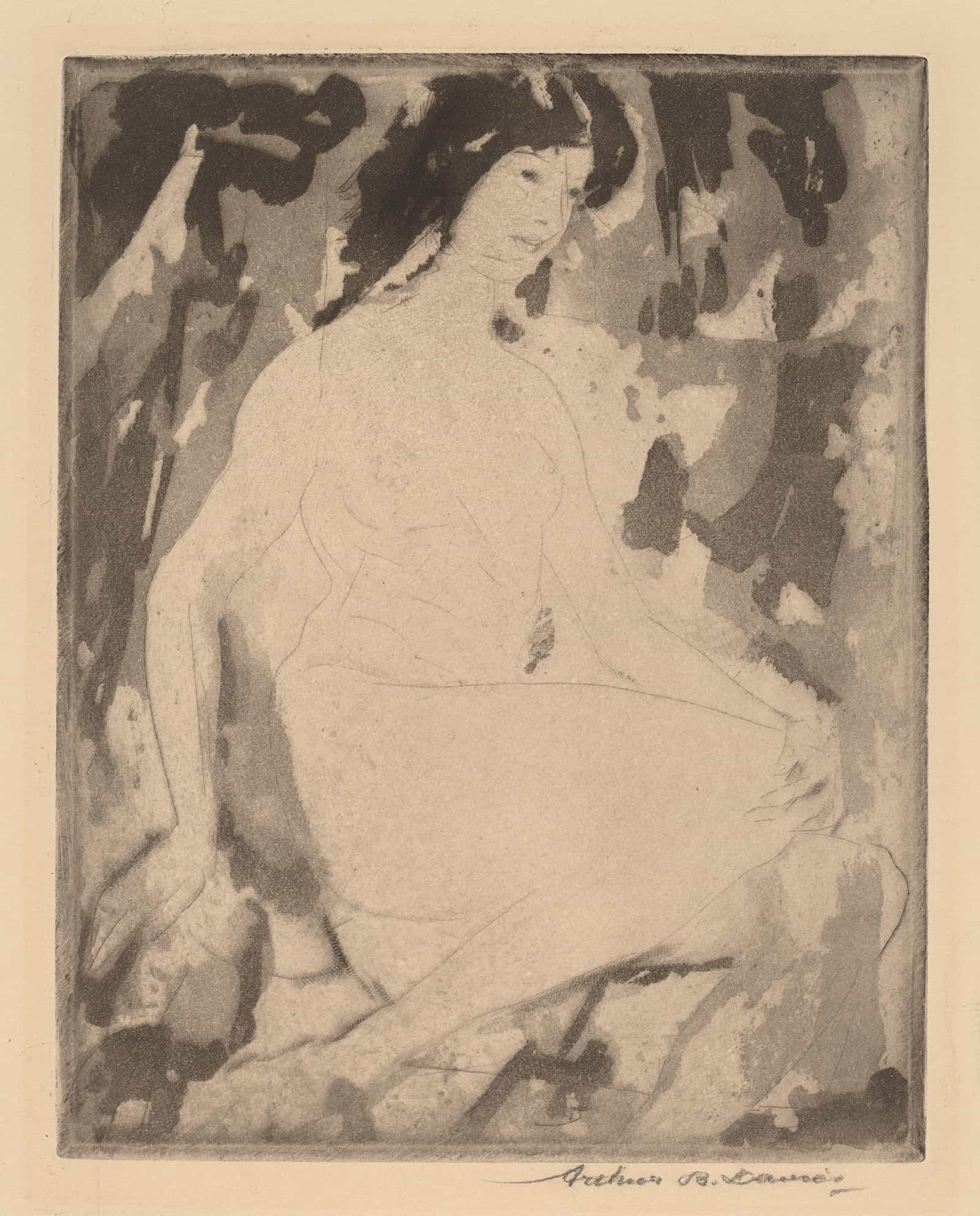 Iris by Arthur Bowen Davies