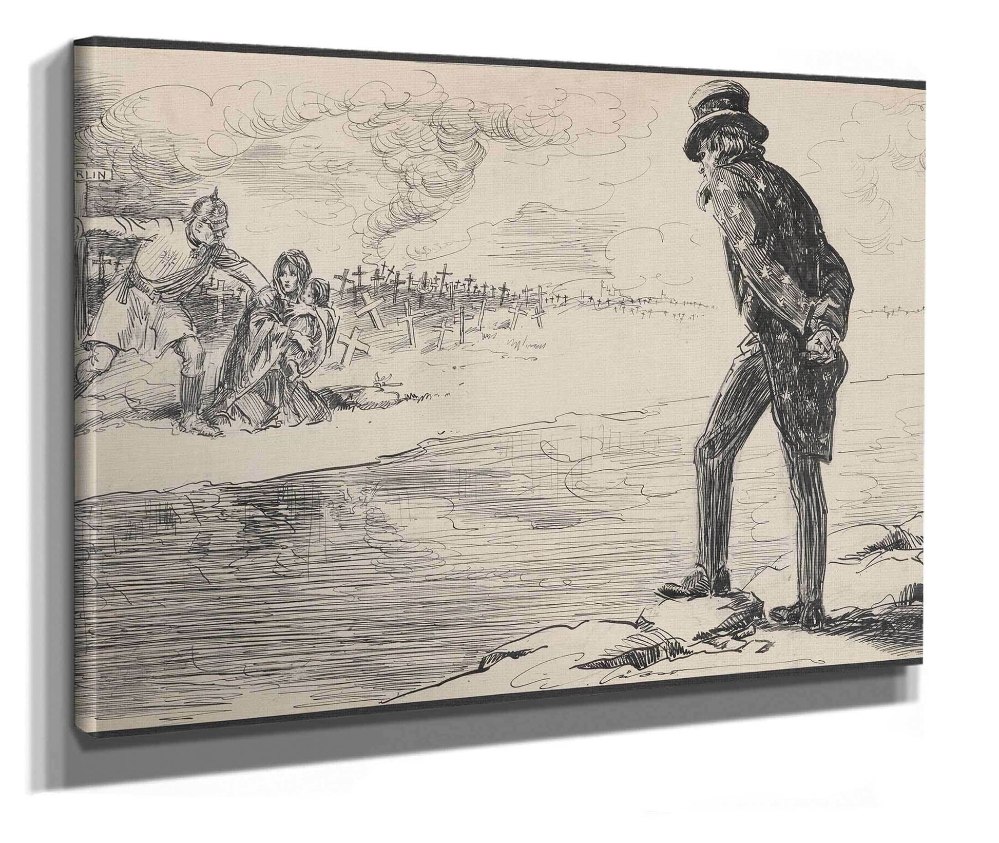 Is It Really Getting On His Nerves by Charles Dana Gibson