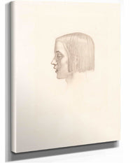 Isabella Head Study Of The Youth by Sir John Everett Millais