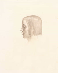 Isabella Head Study Of The Youth by Sir John Everett Millais
