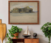 Island Of Staffa by Edwin Austin Abbey