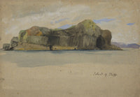 Island Of Staffa by Edwin Austin Abbey