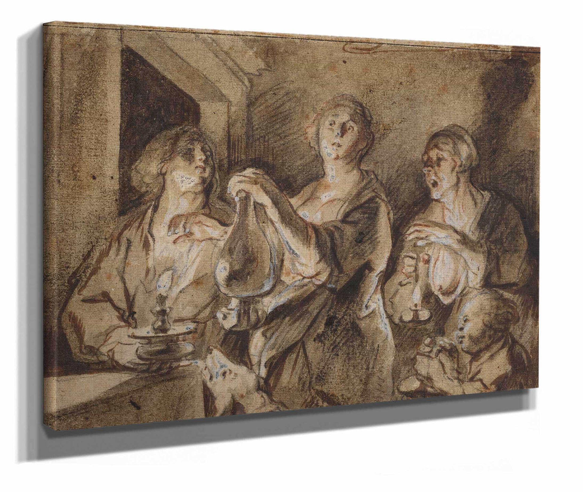 It Is Good Candles Which Light The Way S by Jacob Jordaens