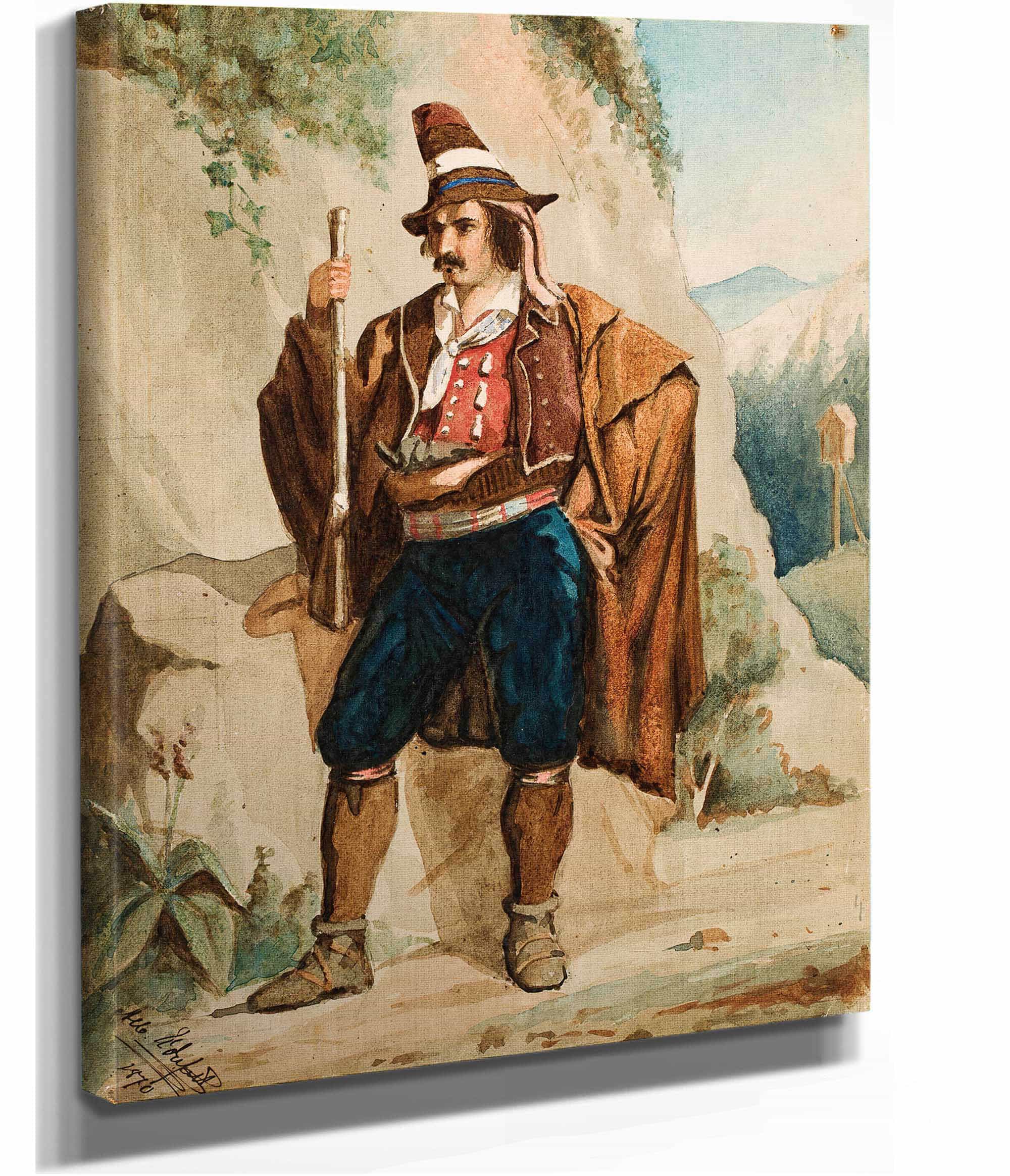 Italian Bandit by Albert Edelfelt