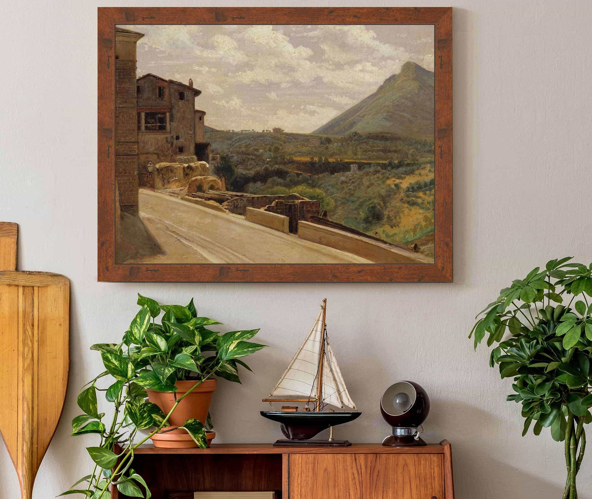 Italian Landscape by Wilhelm Marstrand