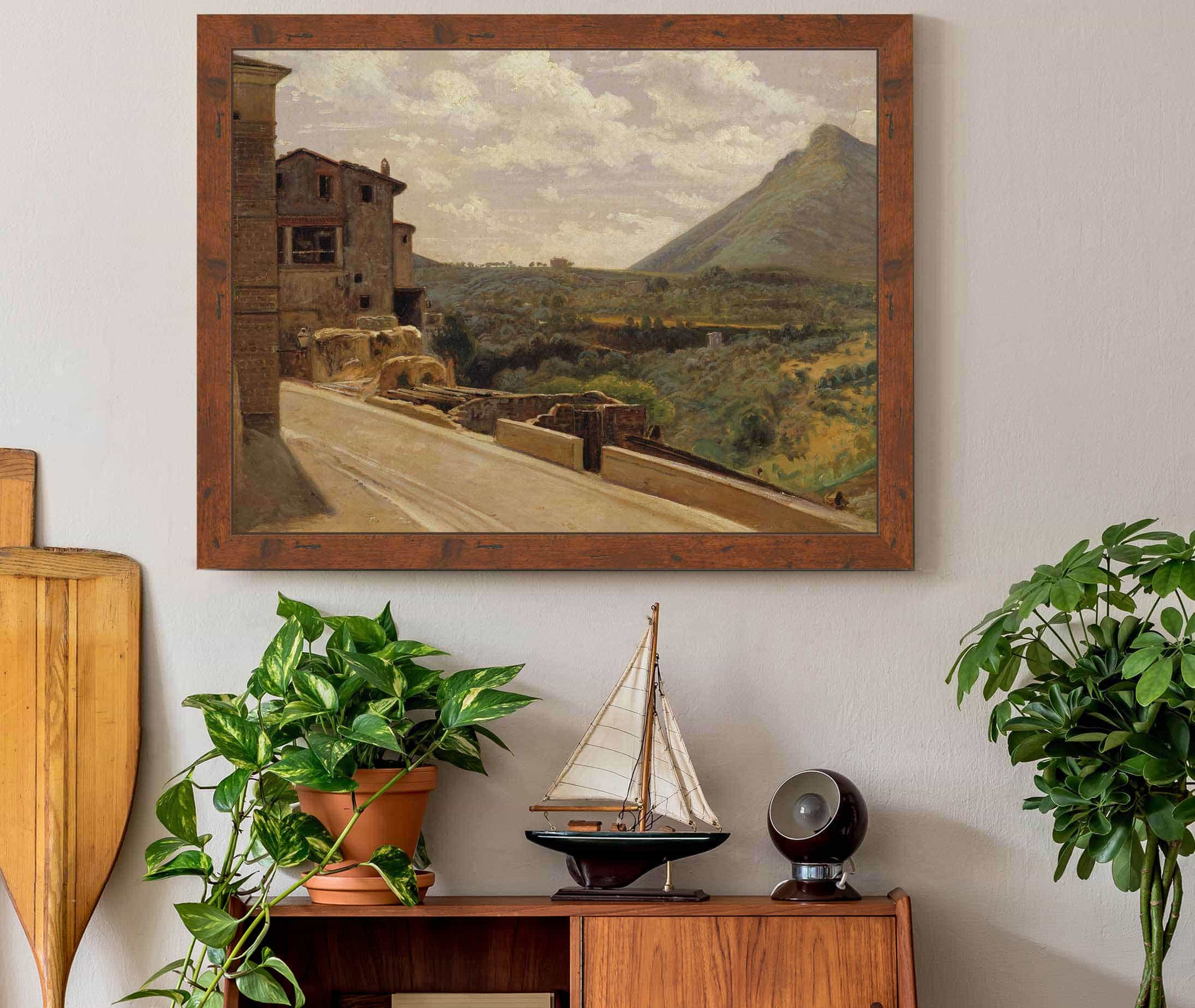 Italian Landscape by Wilhelm Marstrand