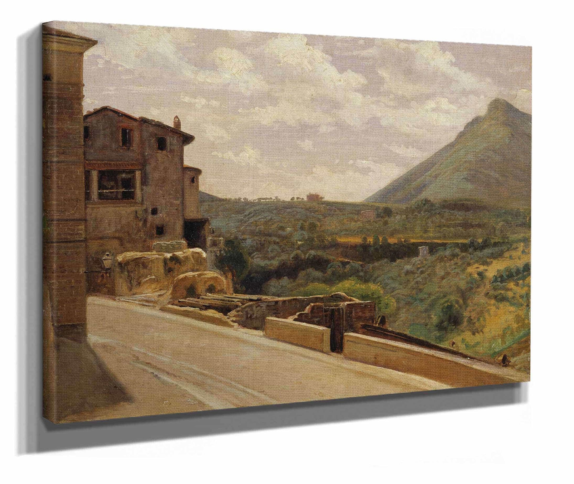 Italian Landscape by Wilhelm Marstrand