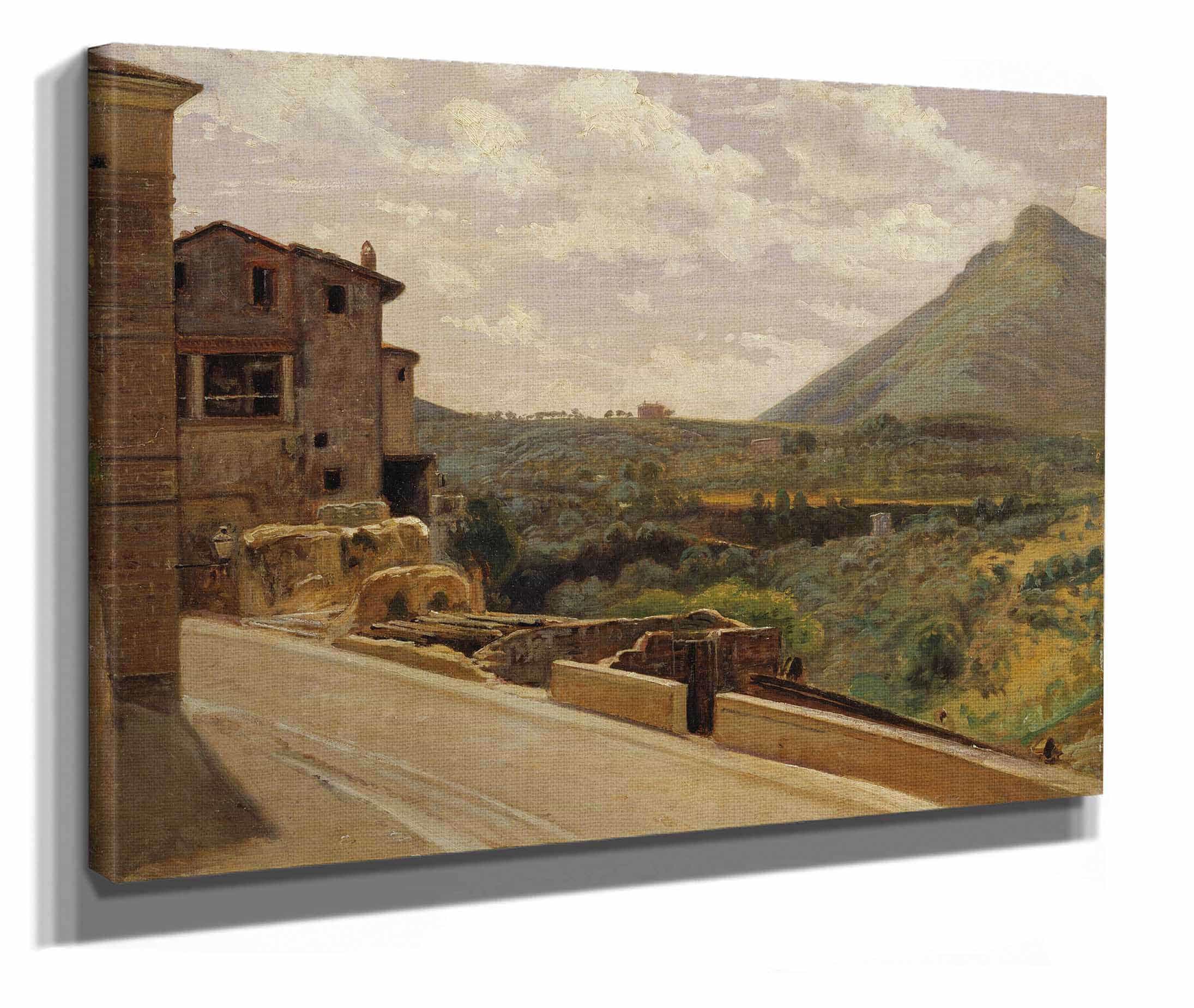 Italian Landscape by Wilhelm Marstrand