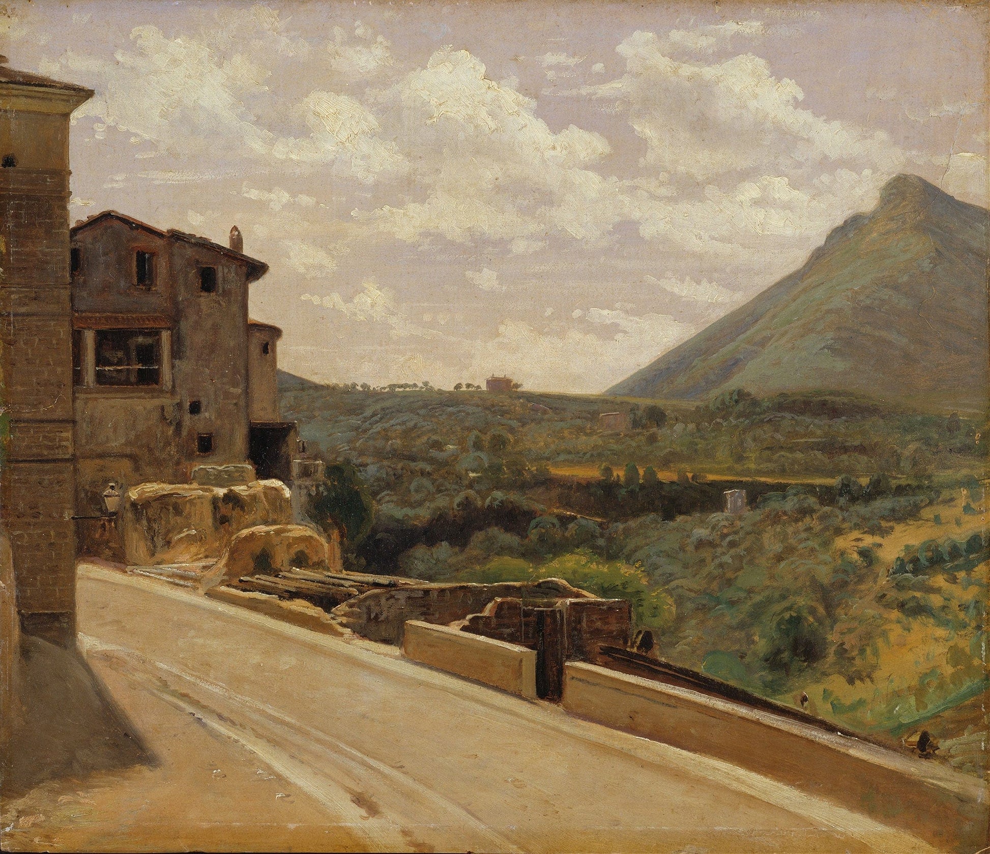 Italian Landscape by Wilhelm Marstrand