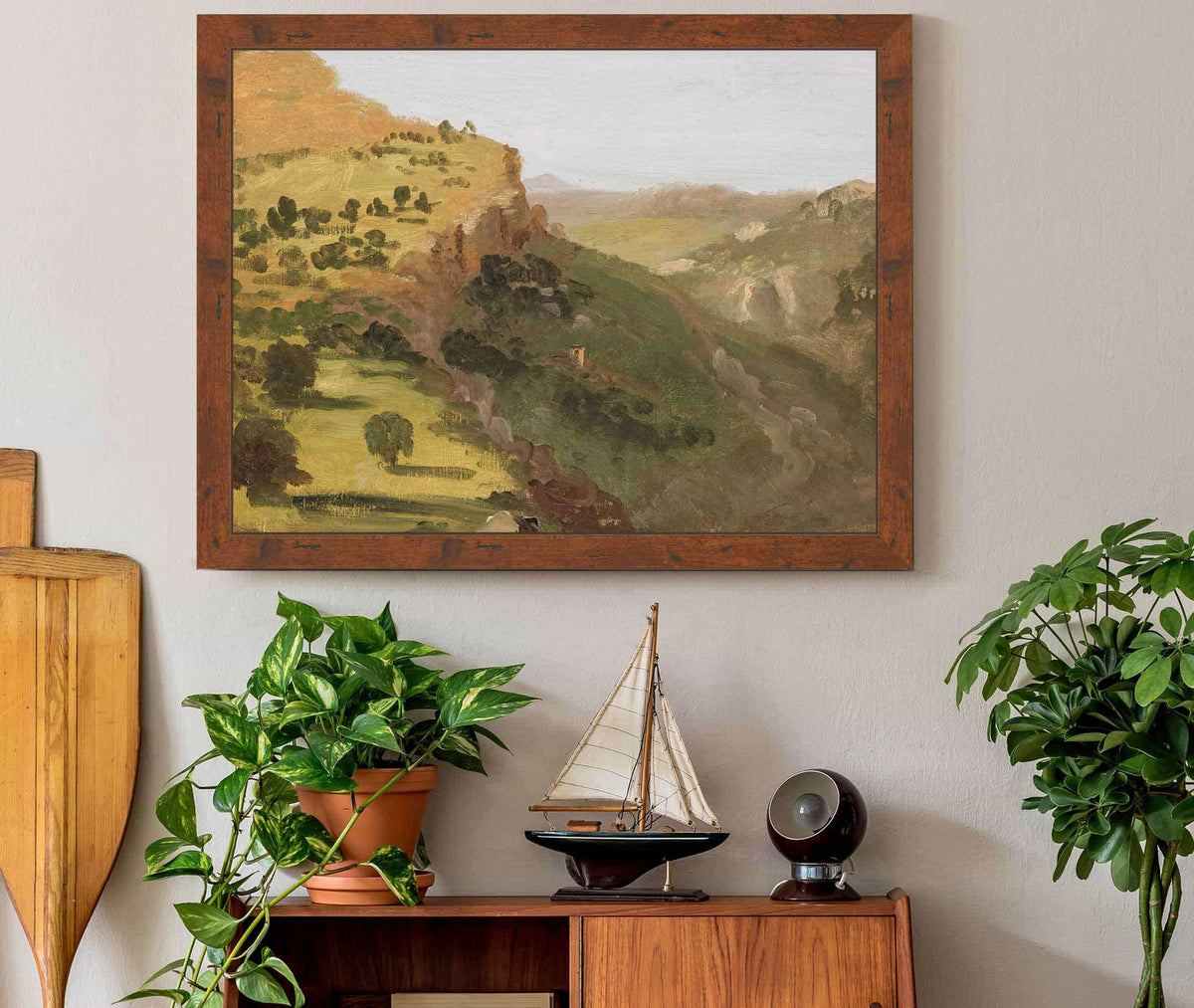 Italian Landscape Or by Thomas Cole