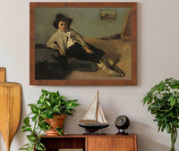 Italian Peasant Boy by Jean Baptiste Camille Corot