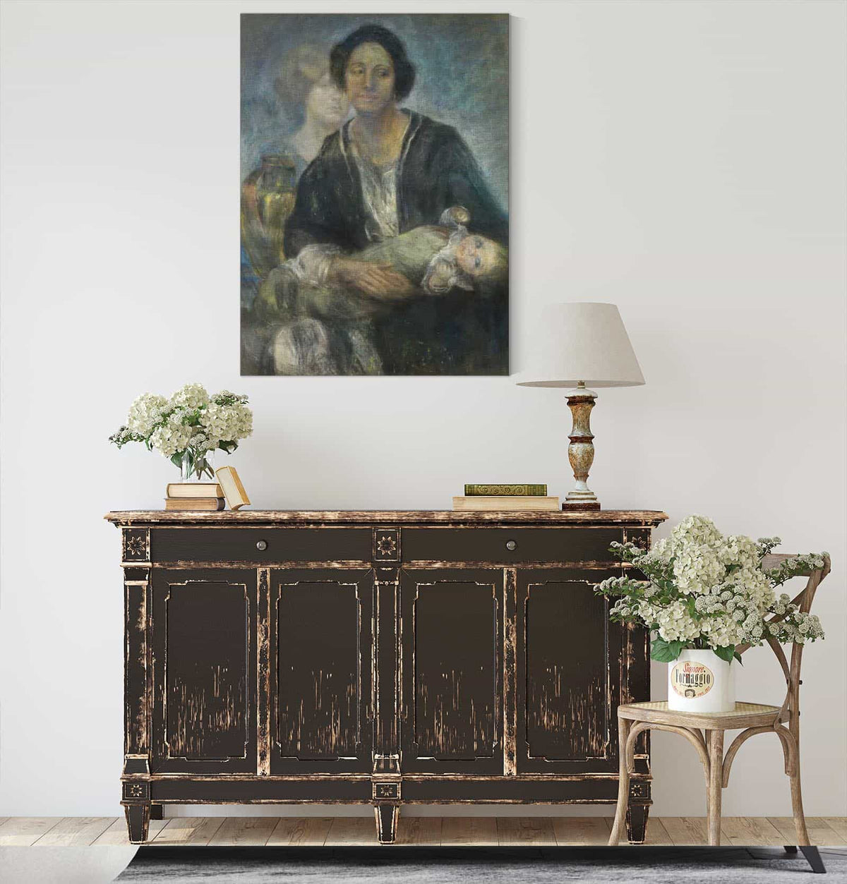 Italian Woman With Child by Alice Pike Barney