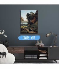 Italiens Dalbano by Jean Baptiste Camille Corot