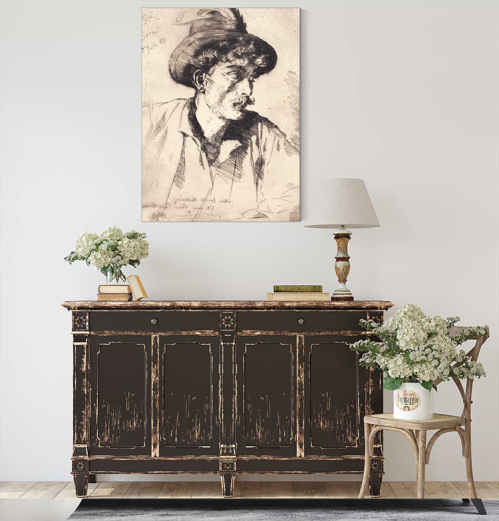 Italiensk Landarbejder Sora by Peder Severin Kroyer