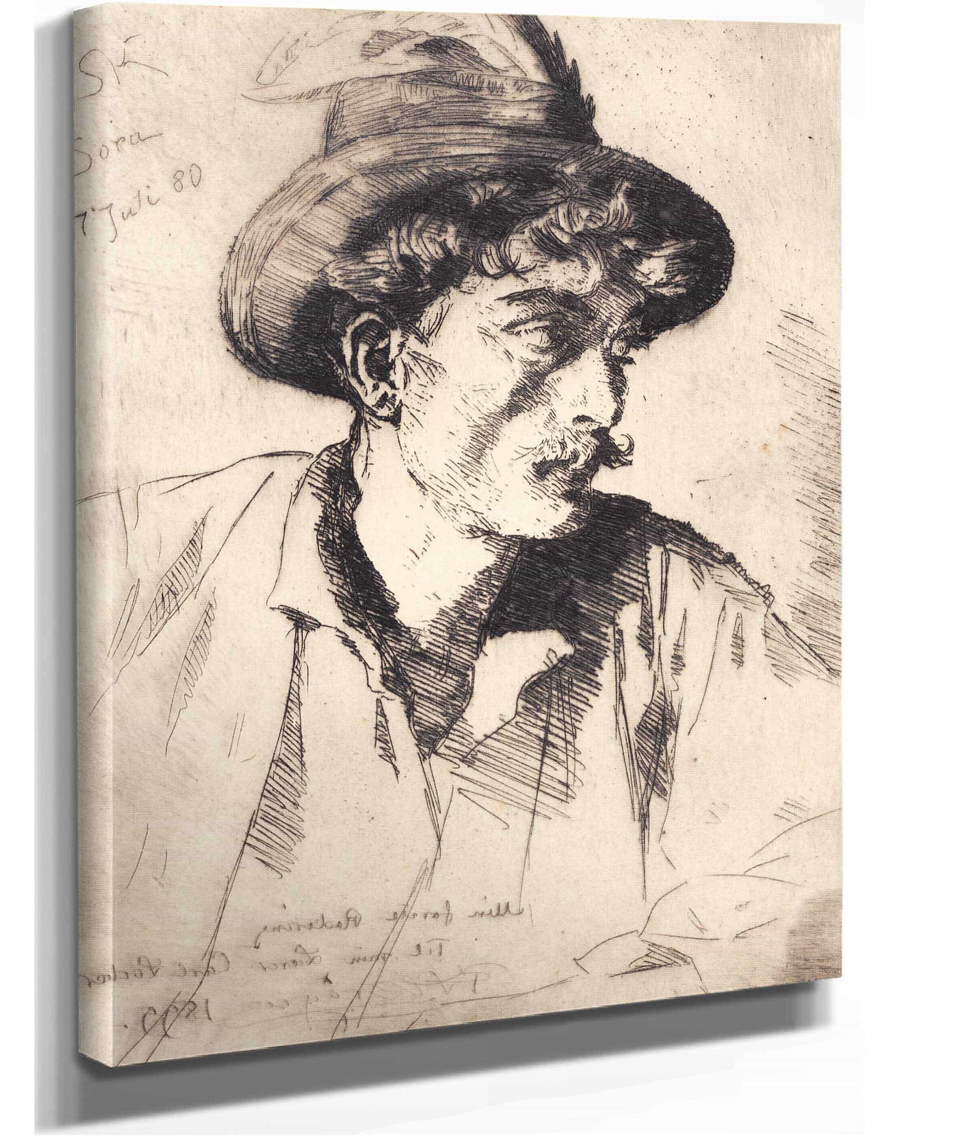 Italiensk Landarbejder Sora by Peder Severin Kroyer