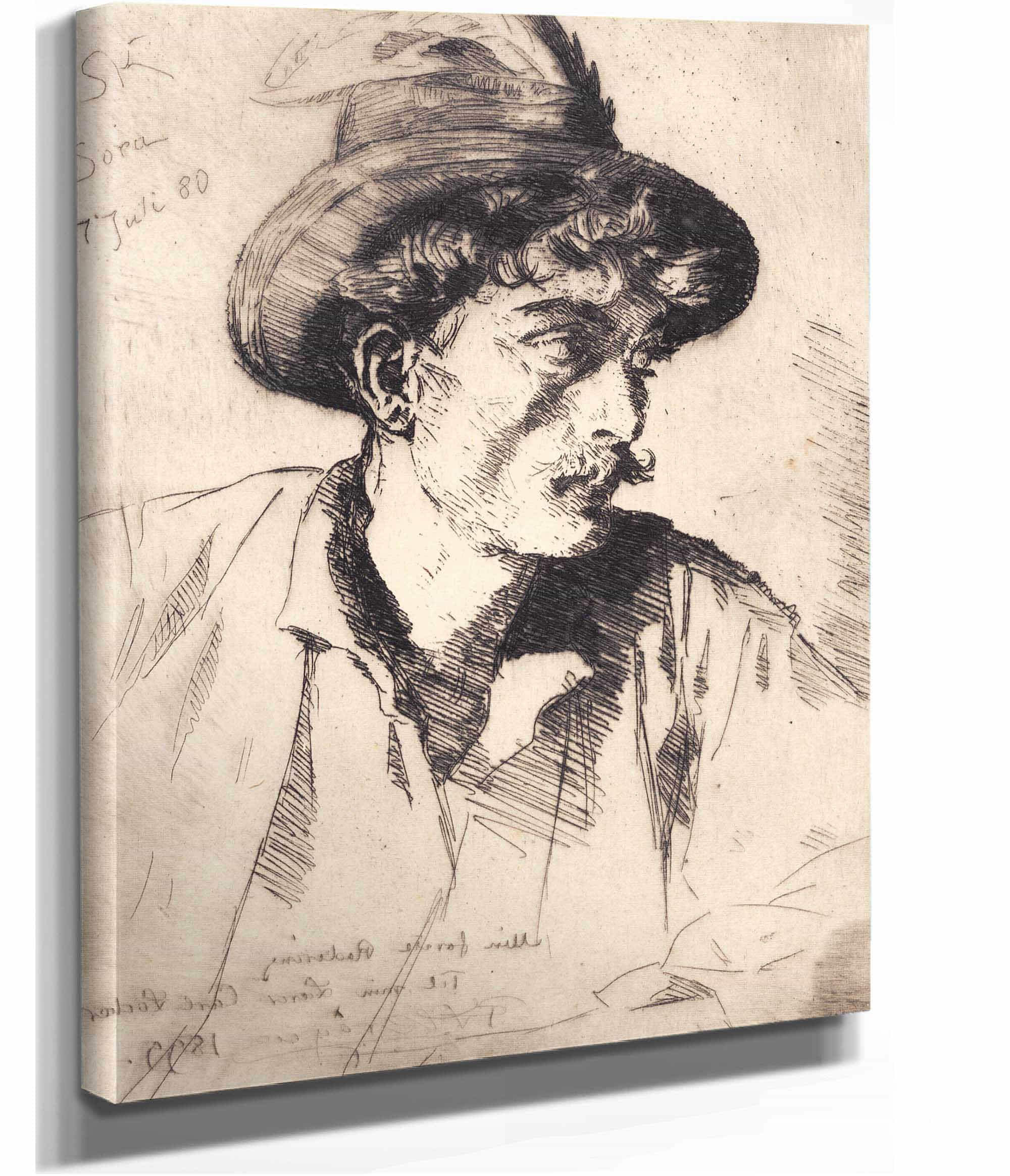 Italiensk Landarbejder Sora by Peder Severin Kroyer