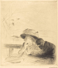 Its Over Large Plate by Jean Louis Forain