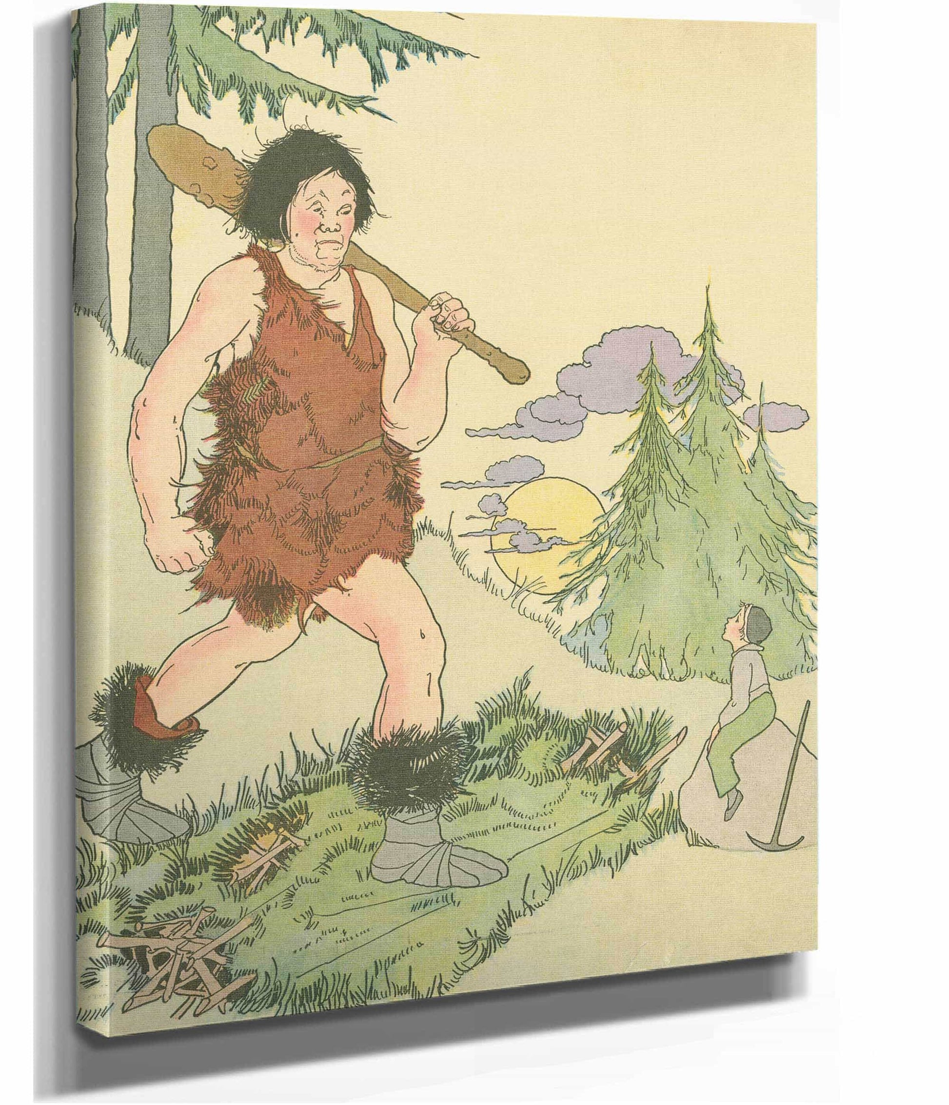 Jack And The Giant Cormoran by Margaret Evans Price