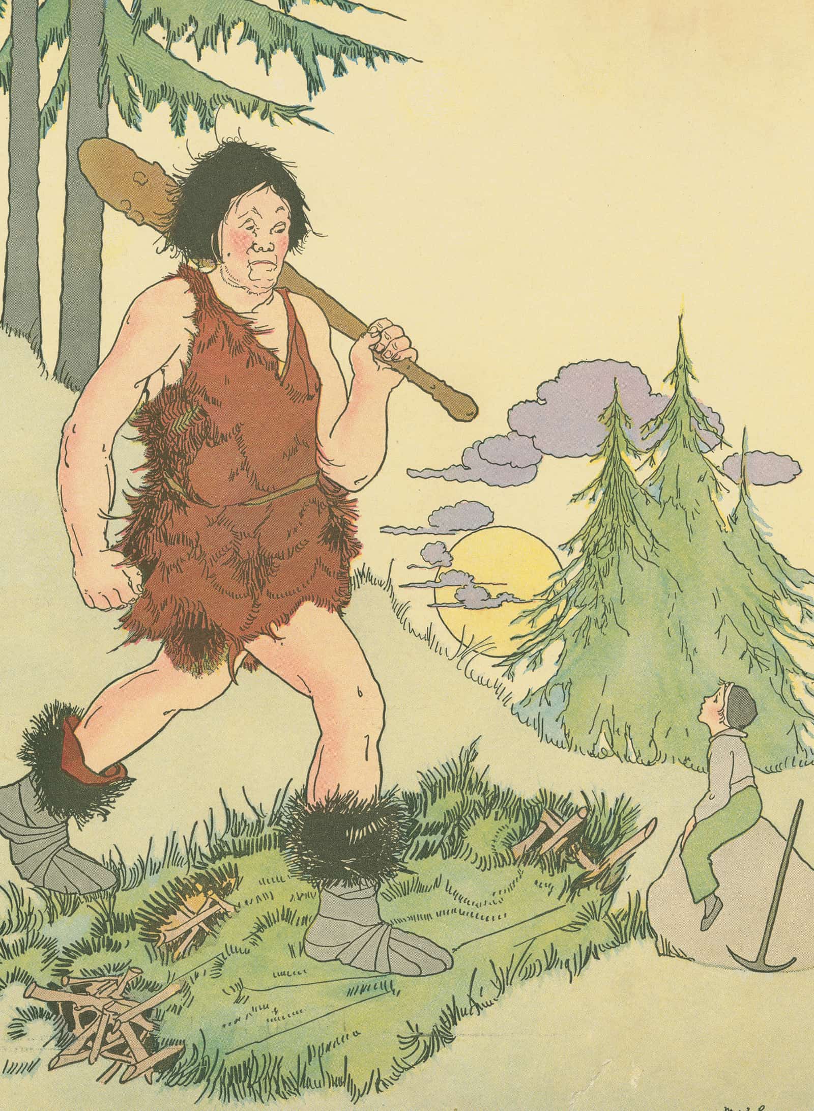 Jack And The Giant Cormoran by Margaret Evans Price