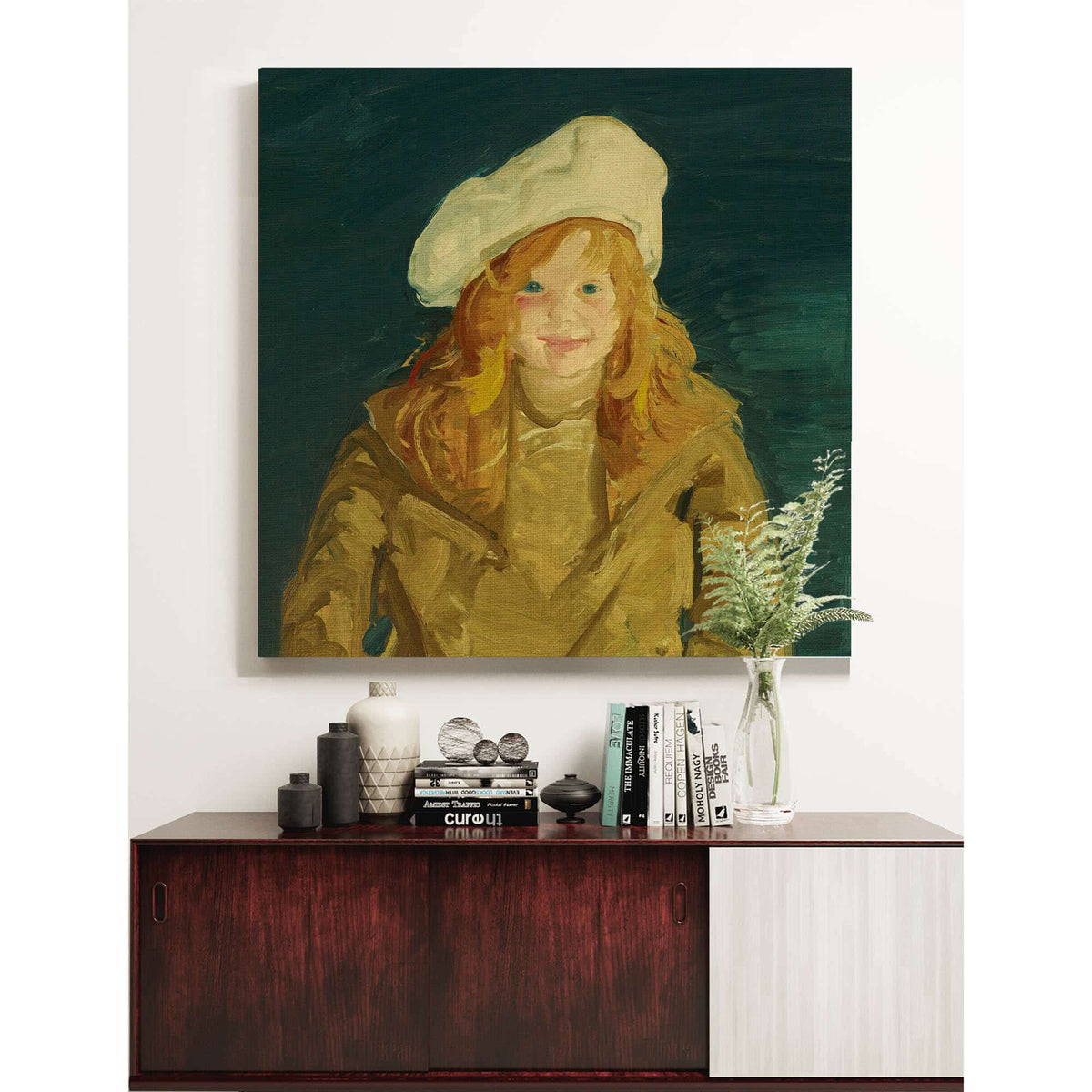 Jackie Jacqueline Hudson by George Wesley Bellows