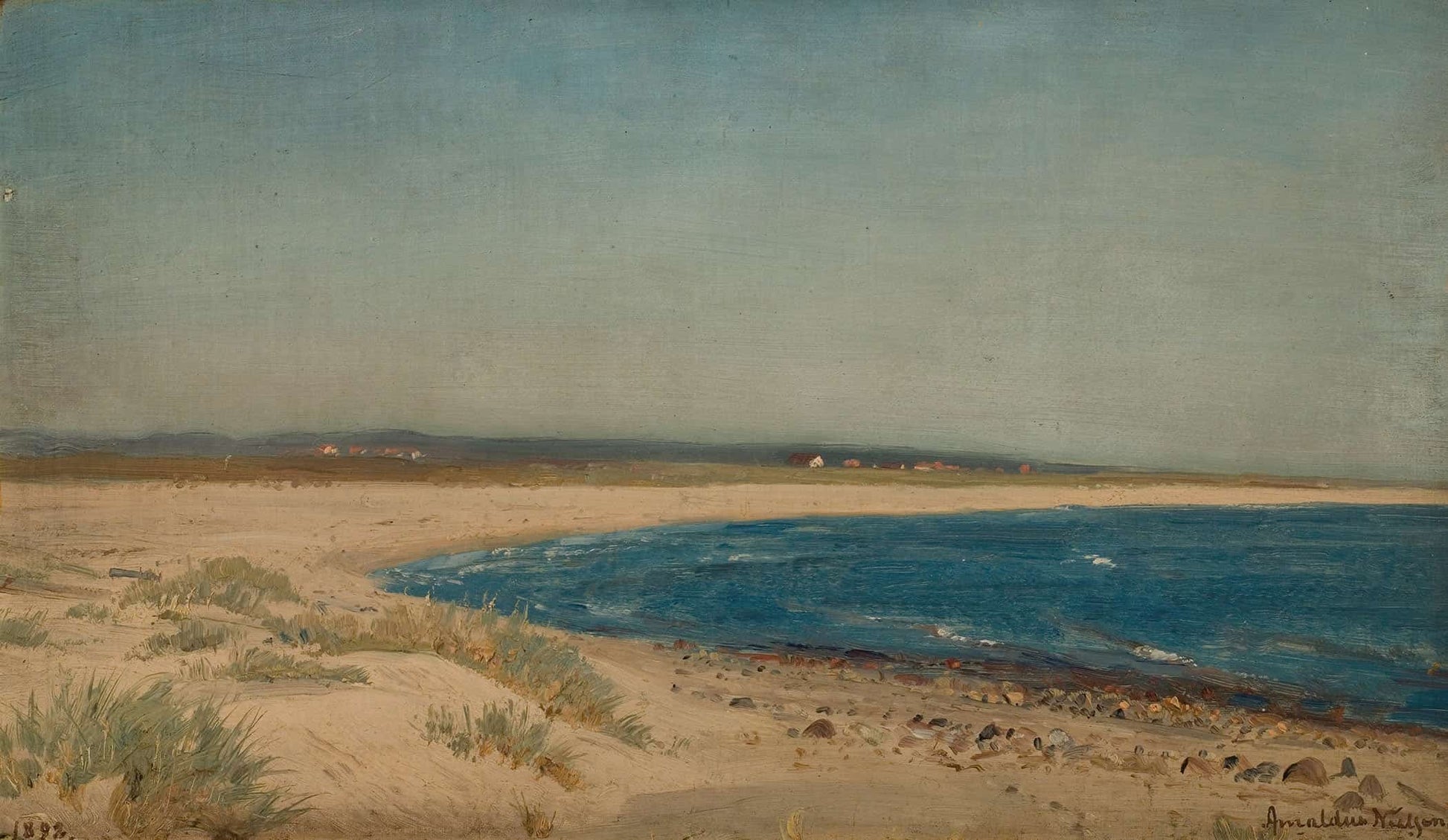 Jaerlandskap by Amaldus Nielsen