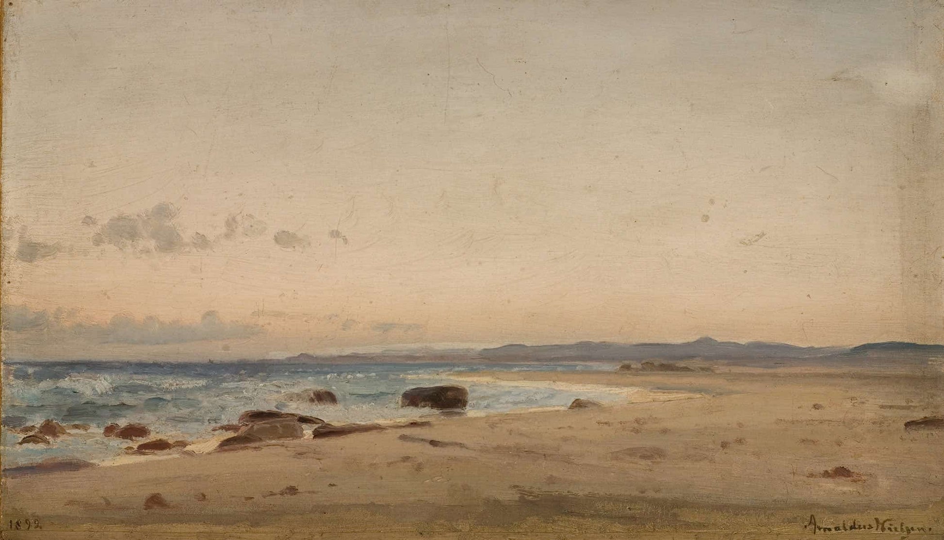 Jaerstrand by Amaldus Nielsen