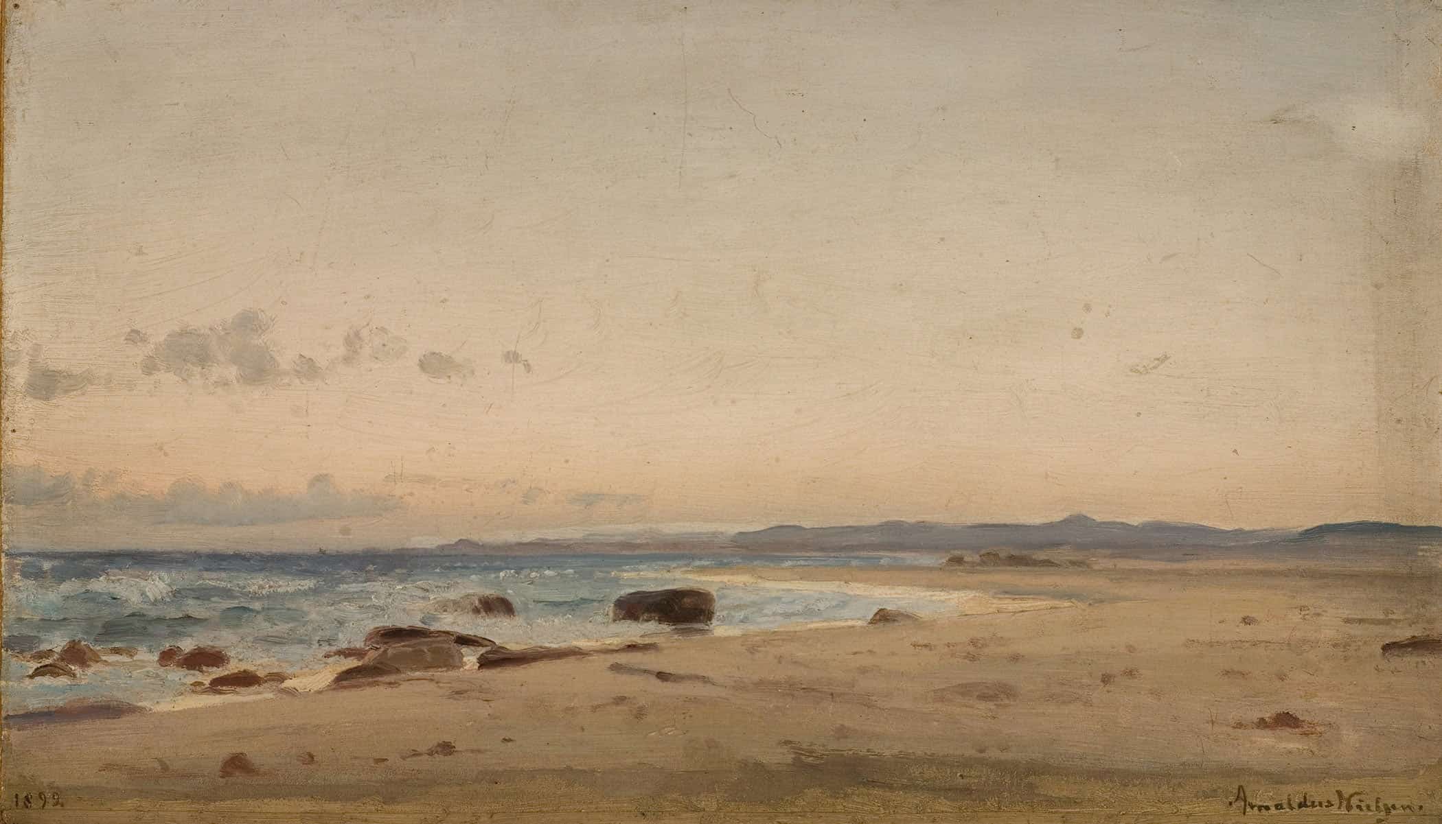 Jaerstrand by Amaldus Nielsen