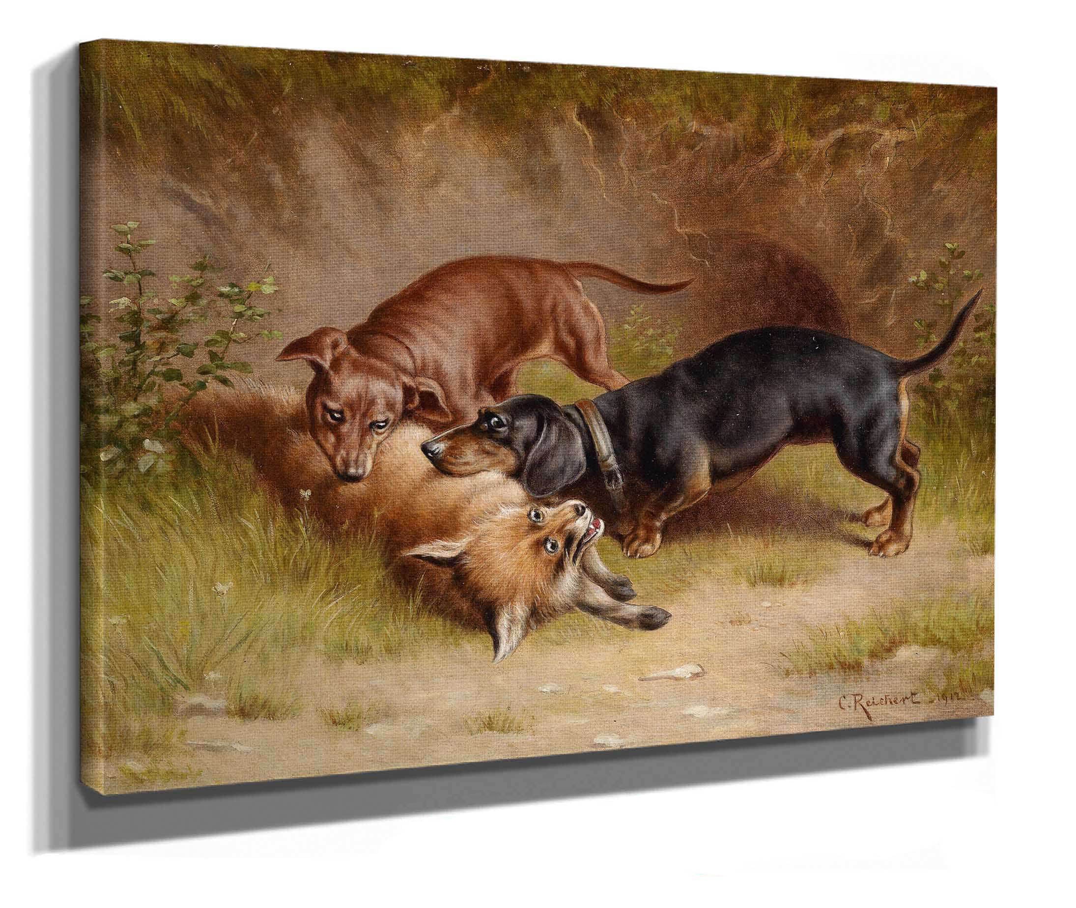 Jagdbeute by Carl Reichert