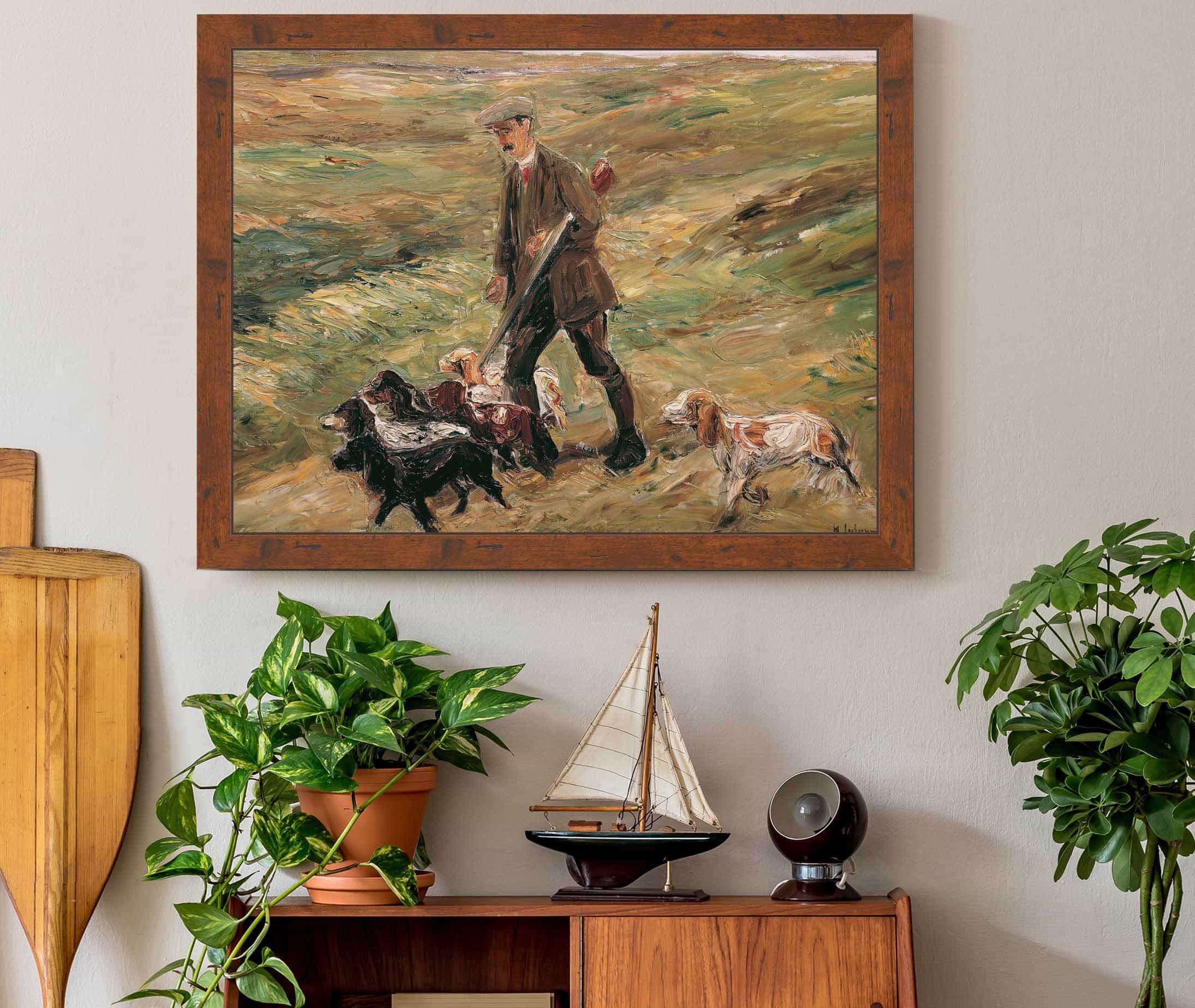 Jager In Den Dunen by Max Liebermann