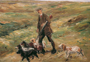 Jager In Den Dunen by Max Liebermann