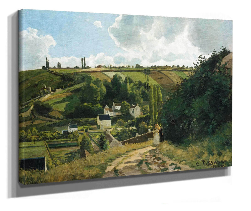 Jalais Hill Pontoise by Camille Pissarro