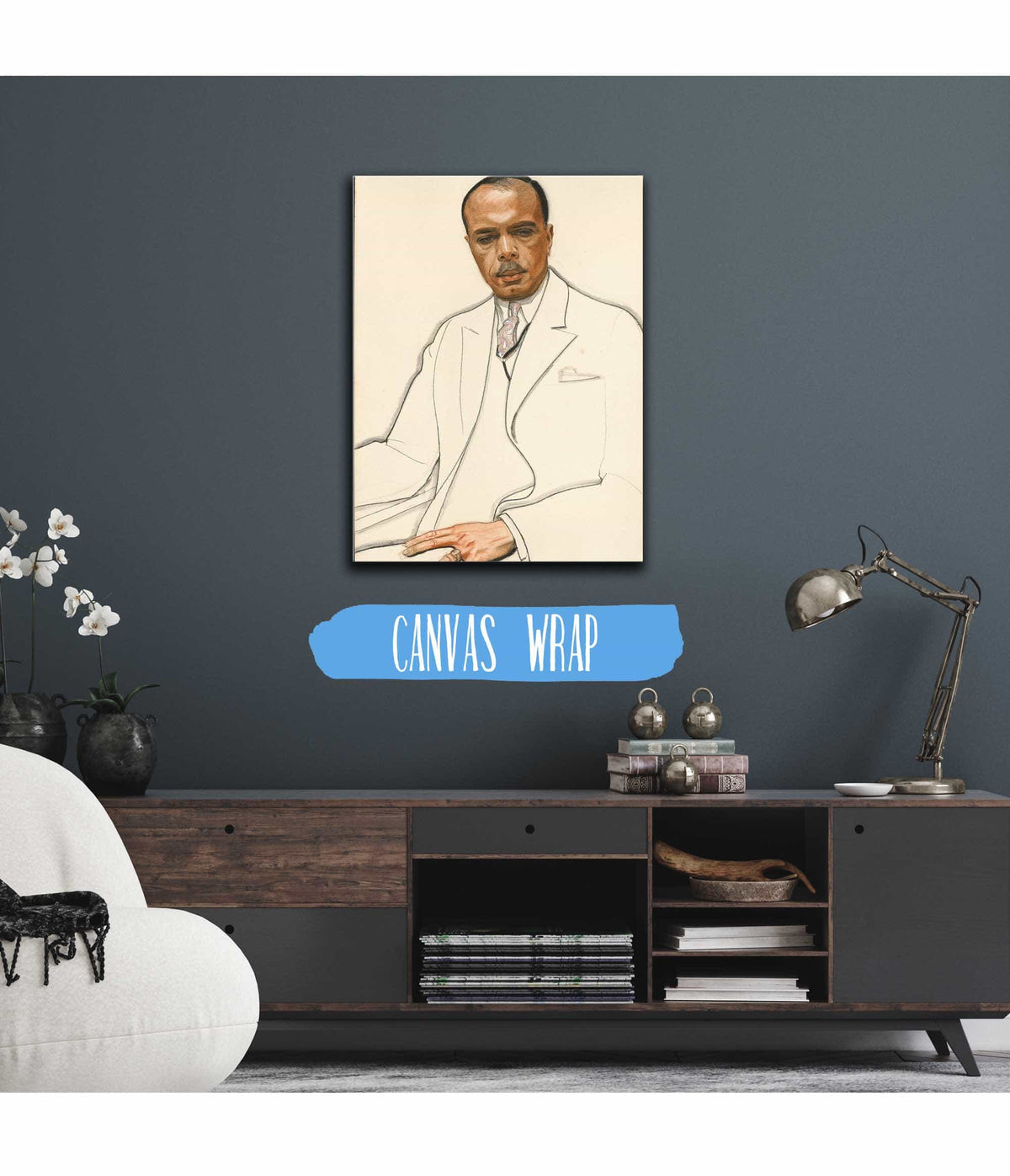 James Weldon Johnson by Winold Reiss