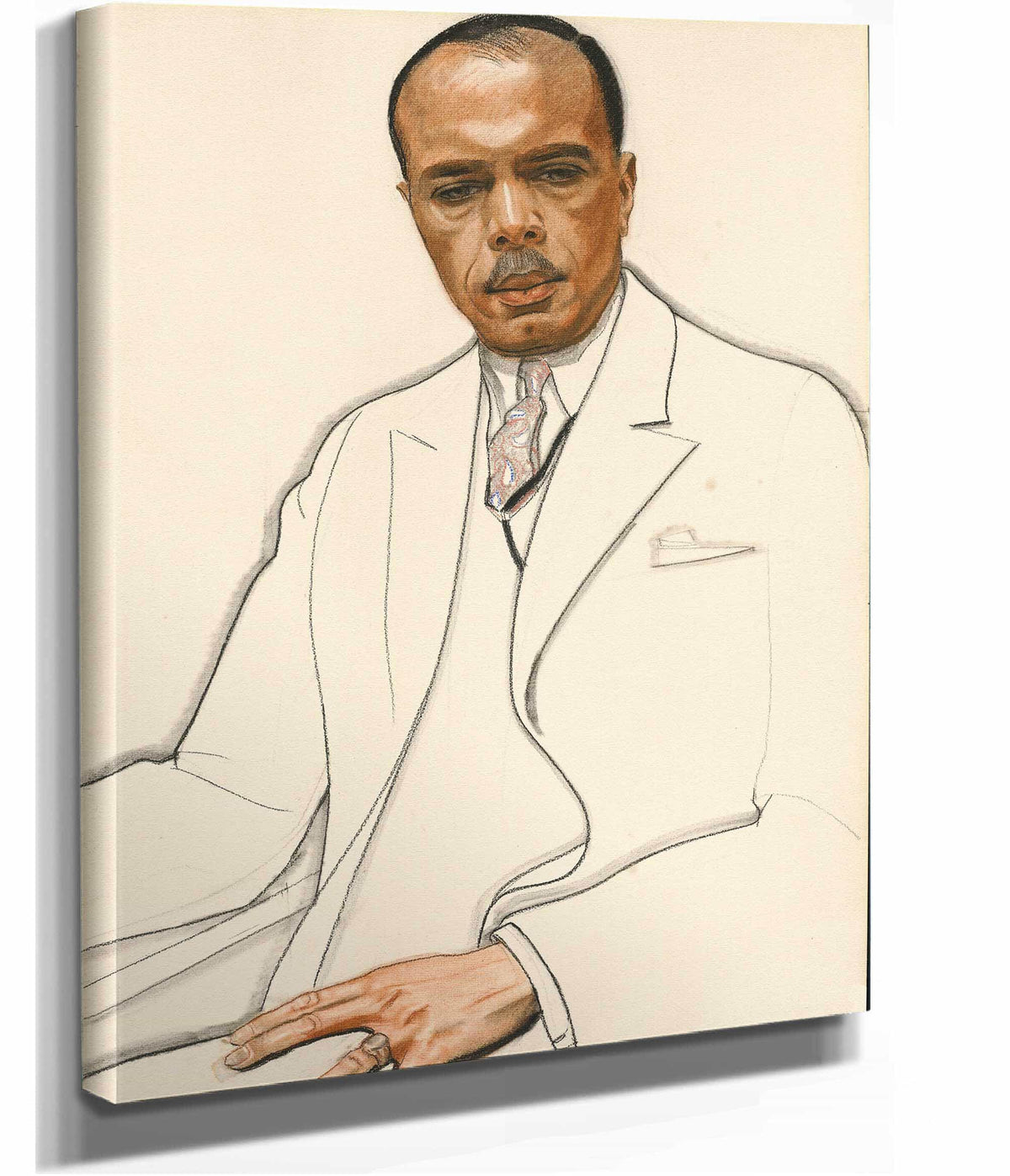 James Weldon Johnson by Winold Reiss