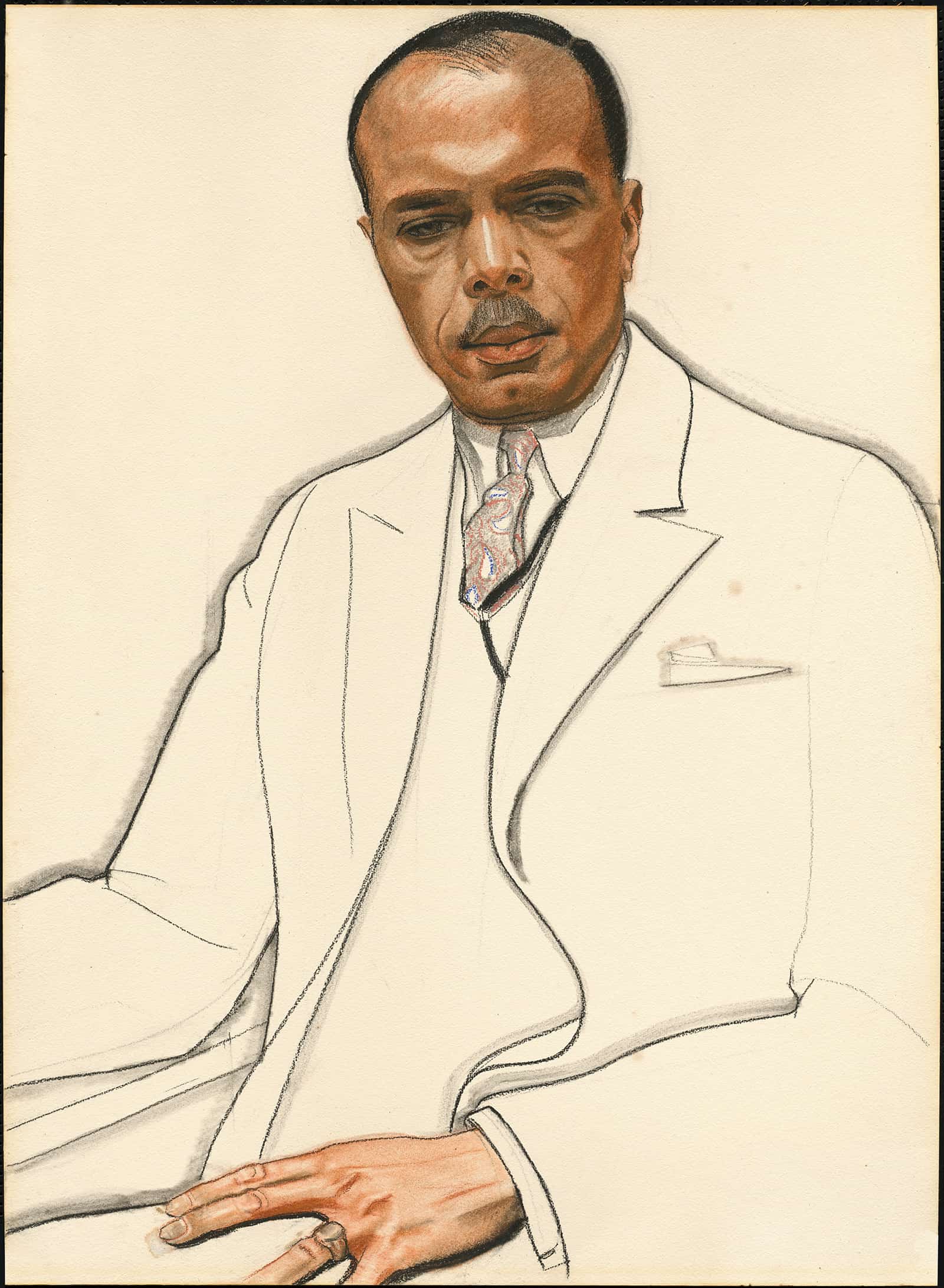 James Weldon Johnson by Winold Reiss