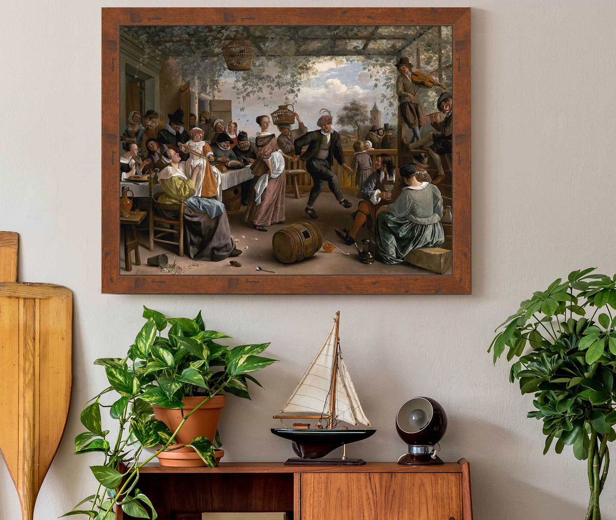 The Dancing Couple by Jan Steen Print from Truly Art