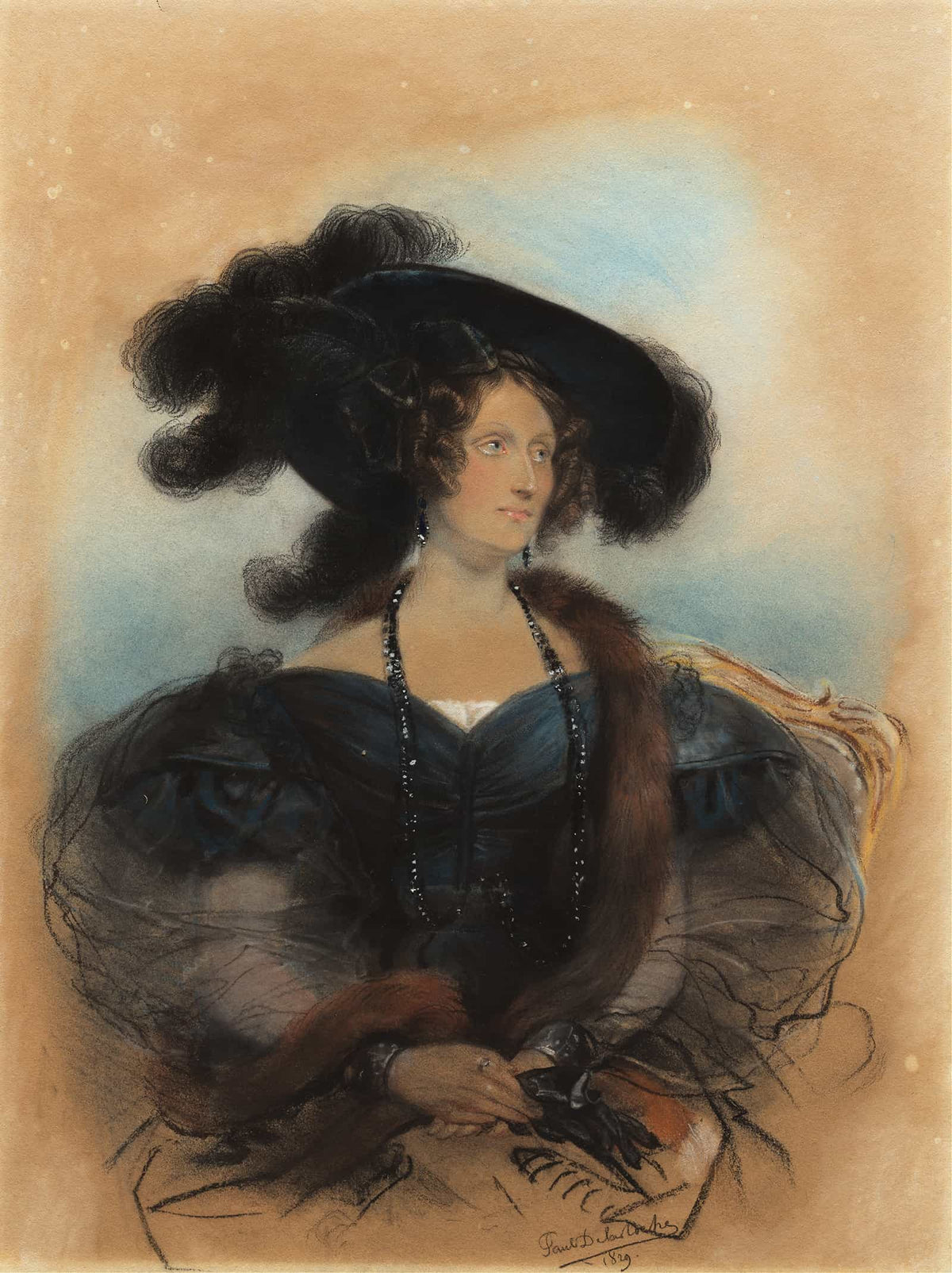 Jane Jarvis by Paul Delaroche