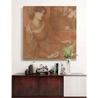 Jane Morris Study For Mariana by Dante Gabriel Rossetti