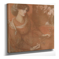 Jane Morris Study For Mariana by Dante Gabriel Rossetti