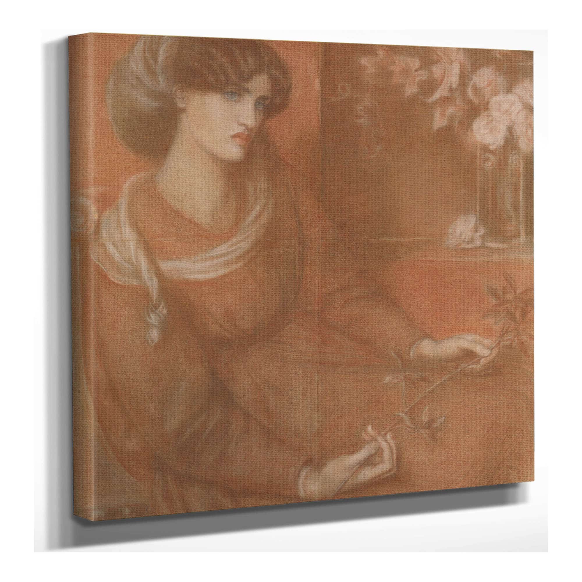 Jane Morris Study For Mariana by Dante Gabriel Rossetti