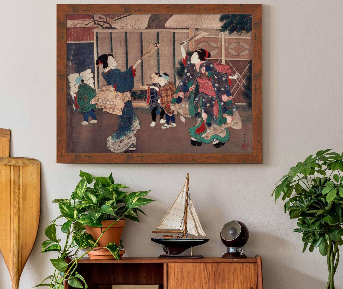 January Celebrating The New Year S by Tsukioka Yoshitoshi